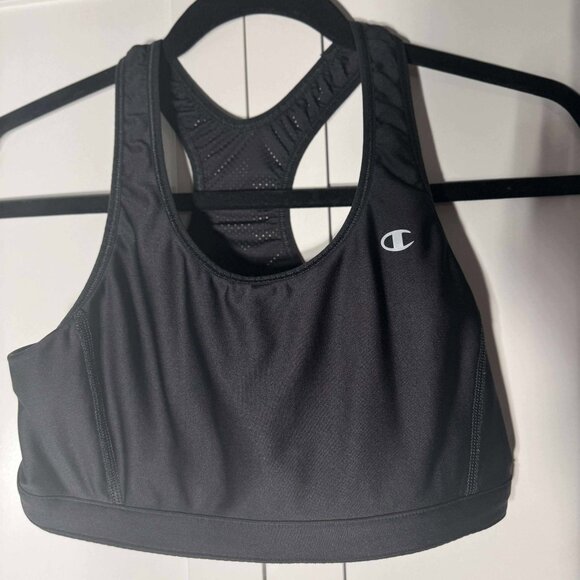 Champion Women Sports Bra Reversible Black Small - Picture 6 of 8